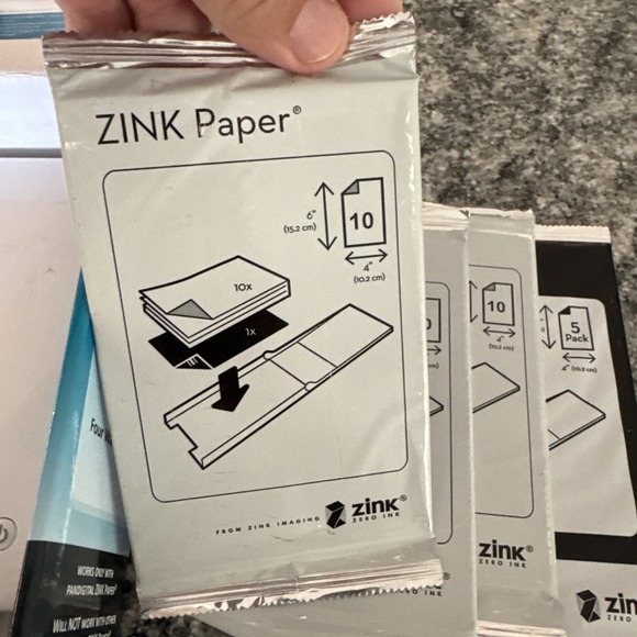 PANDIGITAL PORTABLE PRINTER ZINK ZERO INK HQ 4X6 PHOTOS PANPRINT01  W/ Paper - Picture 11 of 11